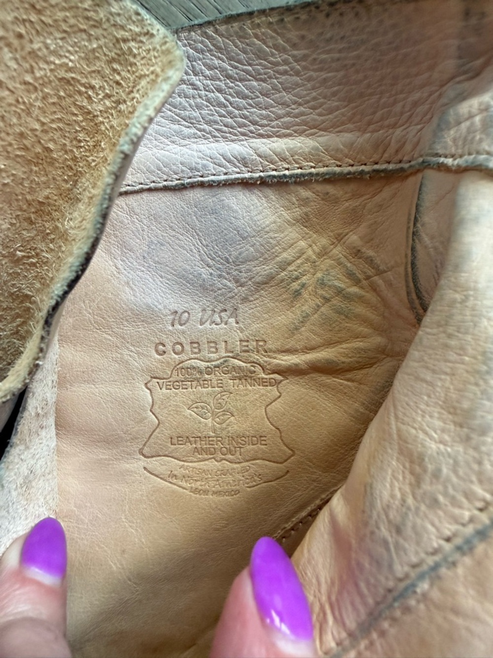 Bed Stu Women's Judgement Boots - Distressed Teak - size 10 - Picture 8 of 9